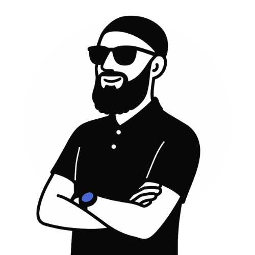 Illustration of Ismaeel Motala, digital marketing and AI specialist